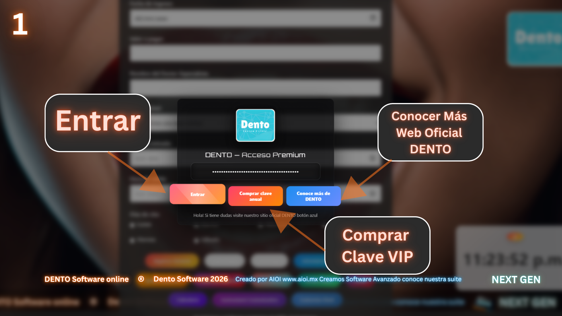 Galería DENTO — captura 1
